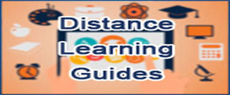 Guides d'enseignement a distance
