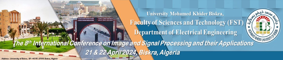 Conference on Image and Signal Processing and their Applications