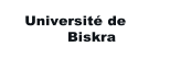 Universit de  Biskra