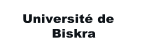Universit de  Biskra