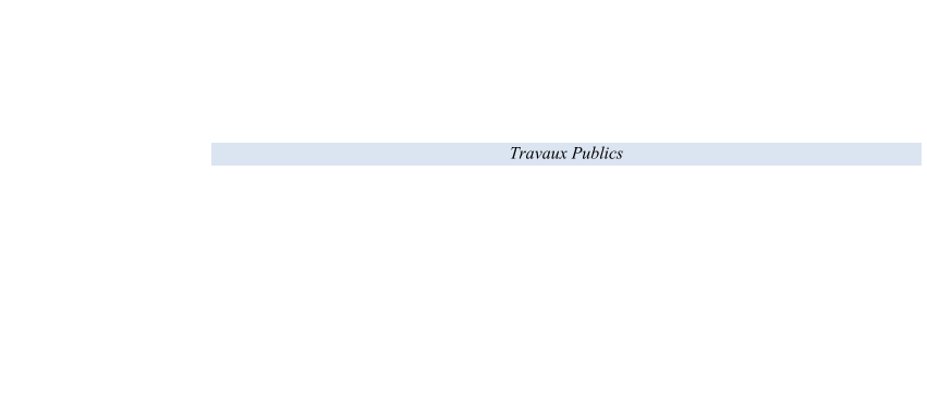 Travaux Publics